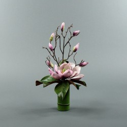 Bambou M - Magnolia Fushia 50cm