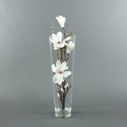 Conic XL - Magnolia white, Pussy Willow 87cm