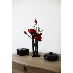 Lumi Cristal PM Black - Magnolia Red 50cm