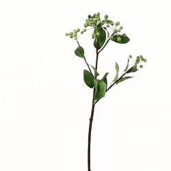 Branche de baies 48cm - Vert clair