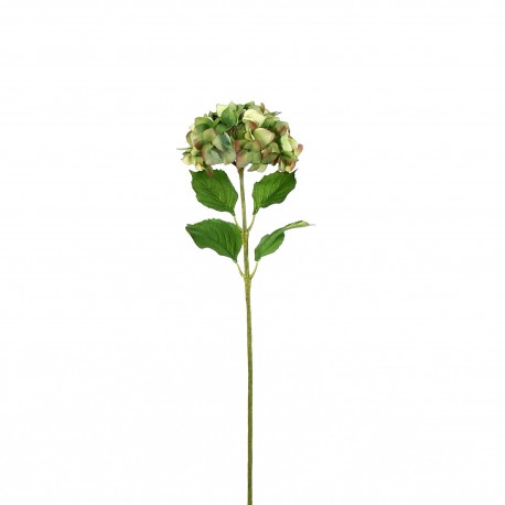 Hortensia 79cm - Vert Pourpre