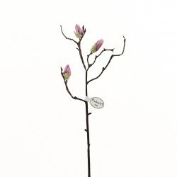Magnolia branche de boutons 53cm - Fushia