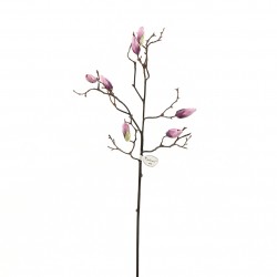 Magnolia branche de boutons 86cm - Fushia