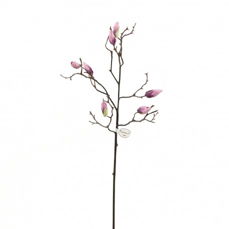 Magnolia branche de boutons 86cm - Fushia