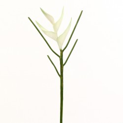 Torche Heliconia 66cm - Blanc