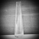 Old - Clear Conical Round vase Down GM