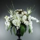 Medicis XXL - Orchid, Heliconia, Pendula, Magnolia, Lotus white 160cm
