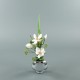 Moon silver S - Magnolia White 63cm