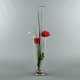 Conic L - Poppy red, Grass bundle 89cm