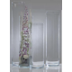 Clear Cylindrical vase XXL (cold cut) - H 90 cm - diamètre 25 cm