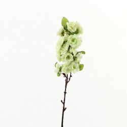 Branche de Fleurs de cerisier 53cm - Vert clair